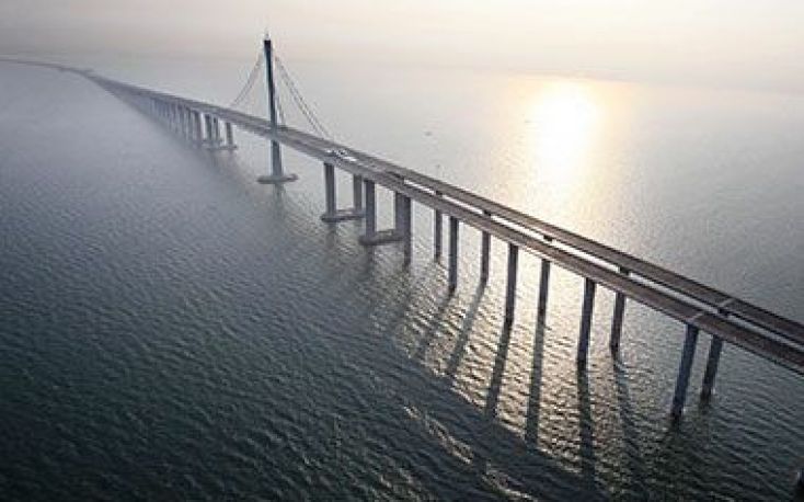 SCA和马丁森给中国带来瑞典松树,建设世界上最长的桥缩略图