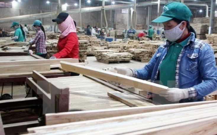 越南木材产品出口在2018年创纪录的高值缩略图